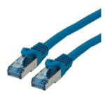 Roline S/FTP, CAT6a, LSOH, patch kábel 10m kék (21.15. 2847-40)