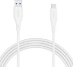  USB-A to USB-C Cable Ricomm RLS007ACW 2.1m
