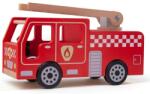 Bigjigs Toys Camion de pompieri din lemn (DDJT131)
