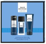 David Beckham Classic Blue - dezodor szórófejjel 75 ml + tusfürdő 200 ml + dezodor spray 150 ml - mall