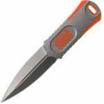 WE KNIFE WE Oss Dagger Knife Stonewashed CPM-20CV Fixed Blade With Orange G10 Inlay 2017B (2017B)