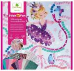 D'Arpeje Sycomore Stick'N Fun Balerina hercegnők mozaikkép készítő szett (CRE7060) - jatekwebshop
