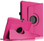 Samsung Tab S6 Lite 10.4 (2020 / 2022 / 2024) SM-P610 / P615 / P613 / P619 / P620 / P625, mappa tok, elforgatható (360°), magenta - tok-shop