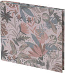  Rössler fotóalbum/vendégkönyv (22x23 cm, 30 lap, spirál) pasztelll levelek, Jungle (3) (18771990006)