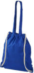 EVERESTUS Saculet cu snur si manere lungi, Everestus, 20IAN162, Bumbac, Albastru (EVE06-12027602)