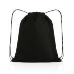 EVERESTUS Saculet cu snur, Everestus, 21OCT0257, 36 x 0.1 x 44 cm, Poliester, Negru (EVE08-P762-681)
