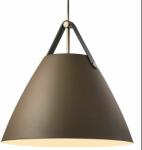 Nordlux Strap 48 1 ágú függeszték, bézs, E27, max. 40W, 48cm átmérő, 84353009 (84353009)
