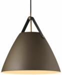 Nordlux Strap 36 1 ágú függeszték, bézs, E27, max. 40W, 36cm átmérő, 84343009 (84343009)