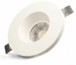 LEDIUM Mennyezeti gipsz lámpatest - kerek, süllyesztett, 130 mm átmérő - MR16, GU10 LED fényforrásokhoz (OH9112076)