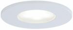 Paulmann 99936 Calla fürdőszobai beépíthető lámpa, kerek, fix, fehér, 4000K természetes fehér, beépített LED, 500 lm, IP65 (99936)