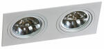 AZzardo Siro beépíthető lámpa, fehér, GU10, 2x50W, AZ-0771 (AZ-0771)