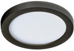 AZzardo Slim fürdőszobai mennyezeti lámpa, fekete, 3000K melegfehér, beépített LED, 6W, 500 lm, AZ-2834 (AZ-2834)