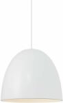 Nordlux Alexander 1 ágú függeszték, fehér, E27, max. 40W, 30cm átmérő, 48673001 (48673001)