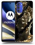 Picasee Husă neagră din silicon pentru Motorola Moto G51 - Golder