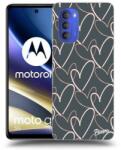 Picasee Husă transparentă din silicon pentru Motorola Moto G51 - Lots of love