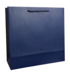 Paper Craft SET 10 pungi de cadou uni PATRATE BLEUMARIN