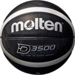 Molten Minge baschet Molten B6D3500-KS marime 6, speciala outdoor, black (B6D3500-KS)