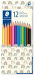 STAEDTLER Creioane colorate hexagonale 12 culori/set STAEDTLER