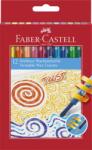 Faber-Castell Creioane Cerate Retractabile 12 Culori Faber-castell