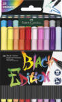 Faber-Castell Brush Pens Black Edition Set 20 Culori Faber-castell