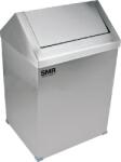 SMR Professional Hygiene Cos de gunoi din inox cu capac batant 54 L Cos de gunoi