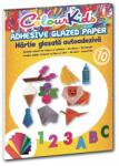 Pigna Rechizite Hartie Glasata Autocolanta A4 10 Culori/set Colour Kids Pigna