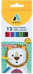 ADEL Creioane Colorate 12 Culori Adel