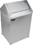 SMR Professional Hygiene Cos de gunoi din inox cu capac batant 45 L Cos de gunoi