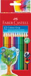 Faber-Castell Creioane Colorate 12 Culori Grip 2001 Faber-castell