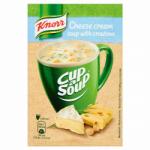 Knorr Cup a Soup instant sajtkrémleves zsemlekockával 22 g - cooponline