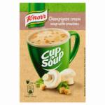 Knorr Cup a Soup instant gombakrémleves zsemlekockával 15 g - cooponline