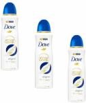 Dove Advanced Care Original deo spray 3x200 ml