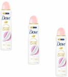 Dove Advanced Care Soft-Feel deo spray 3x150 ml