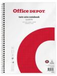 Office Depot Spirálfüzet A4 négyzetrácsos 5db/csomag (3698652)