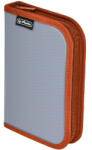 Herlitz 2-klapnis üres narancssárga/szürke tolltartó (09491990) - tobuy