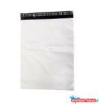  Futártasak, 450x550 + 50 mm. szilikonos záródás Coex Fehér/Fekete (51673)