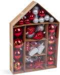 Family Collection Karácsonyfadísz szett - piros / ezüst - 36 db / szett (58779A) - tipparuhaz