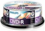 Philips DVD-R 4, 7Gb 16x Hengeres nyomtatható 25db/csomag (PH924306) (PH924306)