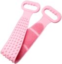 Rila Crafts Ексфолираща силиконова гъба за баня за триене на гърба Rila Crafts - Розов (R1-43B) - potrebno
