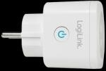 LogiLink Wi-Fi intelligens csatlakozóaljzat, egyirányú (CEE 7/7), Tuya kompatibilis (SH0101)