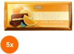 Halloren and Co Set 5 x Tableta de Ciocolata cu Crema de Portocale Bohme, 100 g (NAR-5xRDL-5057)