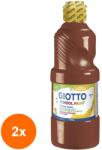 GIOTTO Set 2 x Culoare Tempera Giotto, Brown, 500 ml (CUL-2xFL0535328)