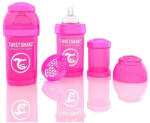 Twistshake Biberon Twistshake Anti - Colici 180 ml Roz (336001010) - ejuniorul