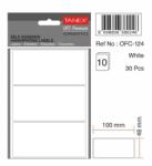  Etichete autoadezive albe, 48 x 100 mm, 30 buc/set, TANEX (TX-OFC-124-WH)