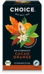 Choice bio fekete tea kakaó-narancs 40 g - babamamakozpont