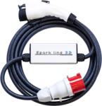 inChaNet SPARK LINE 32 elektromos autó állítható otthoni töltő - (1x32A) 7, 4kW - 5m Type1 kábellel
