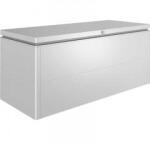 Biohort LoungeBox prémium tároló láda teraszra és kertbe - 200 (200 x 85 x 90 cm) / Ezüstmetál (64075)