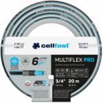 Cellfast Multiflex pro csavarodásmentes tömlő 6 rétegű 3/4″ 20 m