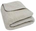 Vlnka Pătură din lână Merino cu strat dublu, gri deschis mărimi așternuturi 135x200 (8-00791-135) Patura