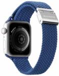 Dux Ducis Mixture II - nyújtható fonott szíj Apple Watch 42/44/45mm kék